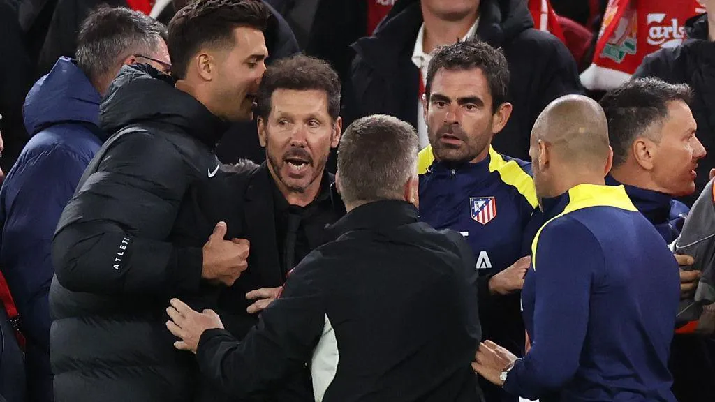 Atletico's Coach Shares Apology Following Clash with Anfield Supporters