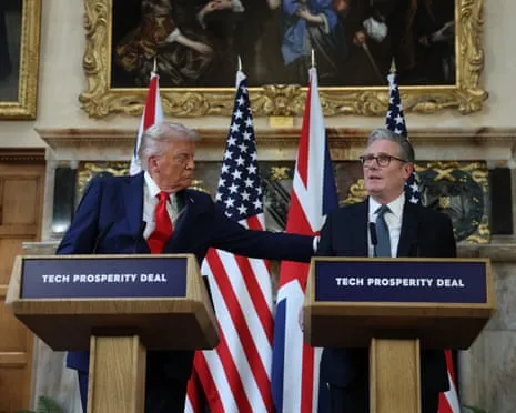 Trump's Official Trip to the UK: Glamorous Appearances, yet Little Substance