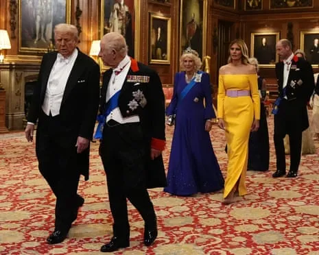 Royals Roll Out Grand Welcome During Demonstrations; Jimmy Kimmel Taken Off Air Due To Charlie Kirk Remarks