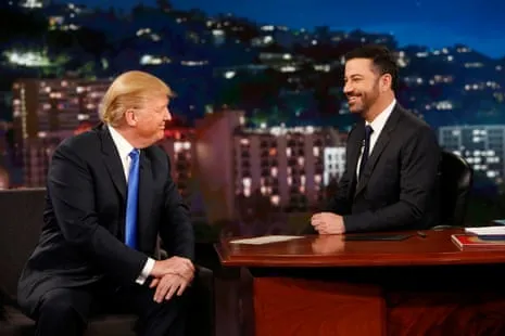 Donald Trump Applauds Jimmy Kimmel's Show Suspension Amidst Democratic Anger Over First Amendment Concerns