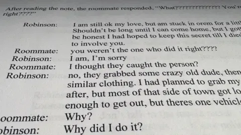 Exclusive Text Exchange Involving Conservative Commentator Accused and Co-resident