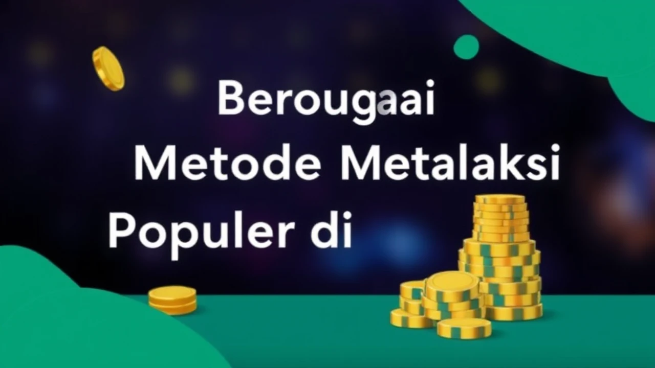 Mengetahui Berbagai Metode Transaksi Populer di OLE777