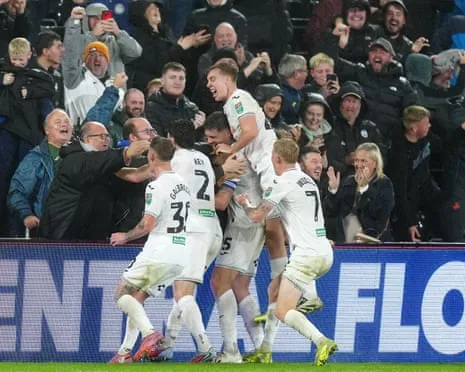 Frustration for Forest's Manager as The Swans Surprise Nottingham Forest with Dramatic Comeback