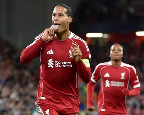 Van Dijk nods last-gasp winner against Spanish giants