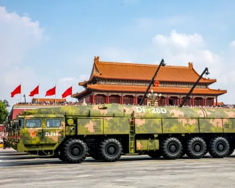 Existence in the Target Zone of Beijing’s So-Called Guam Killer Ballistic Systems