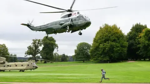 Trump Diverted and Forced to Swap Aircraft On the Way to Stansted Airport