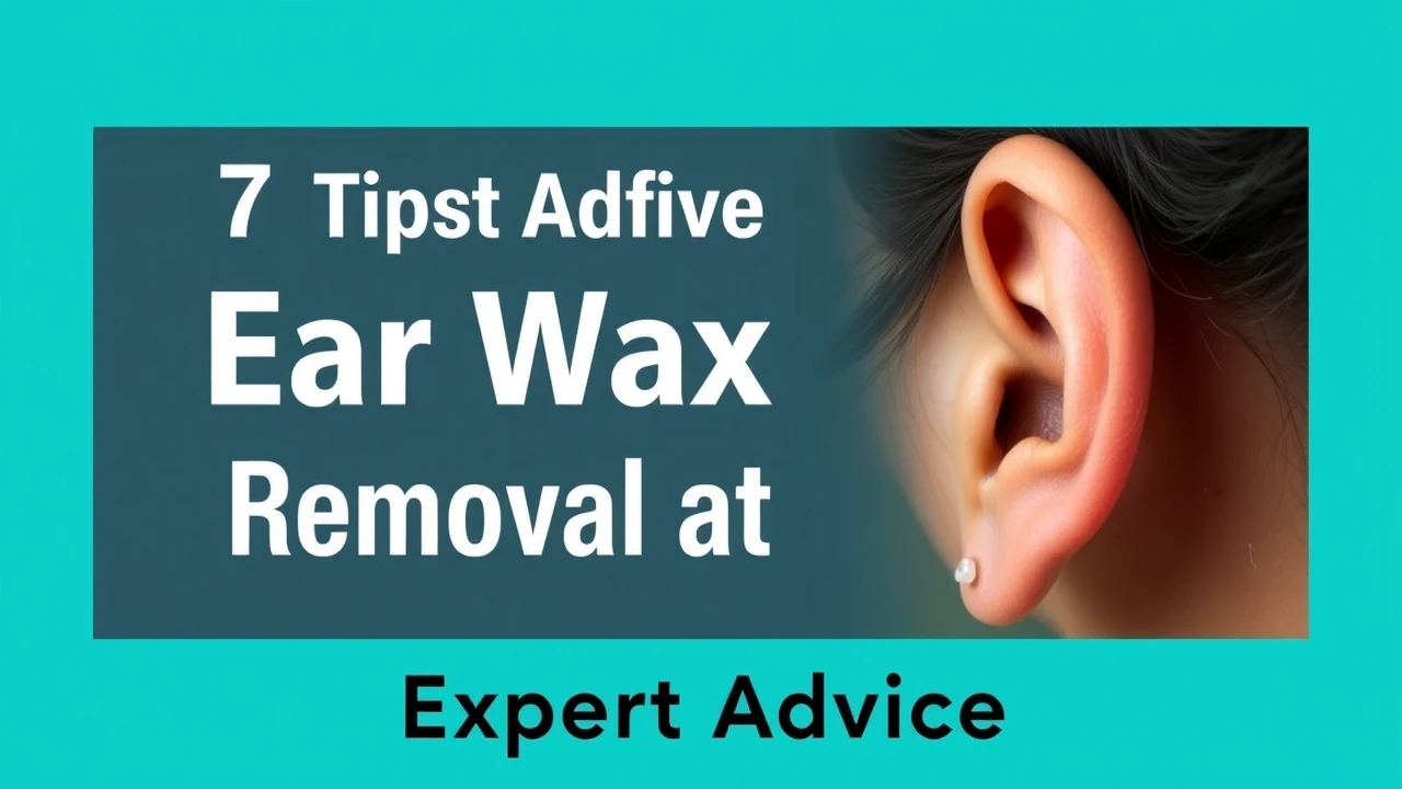 Expert Advice: 7 Tips for Successful Ear Wax Removal at Home